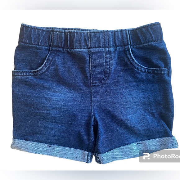 Jumping Beans Girls Stretchy Denim Shorts Set Size 3T - Picture 3 of 5